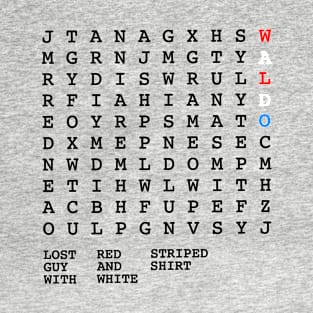 Find a Word - Waldo T-Shirt